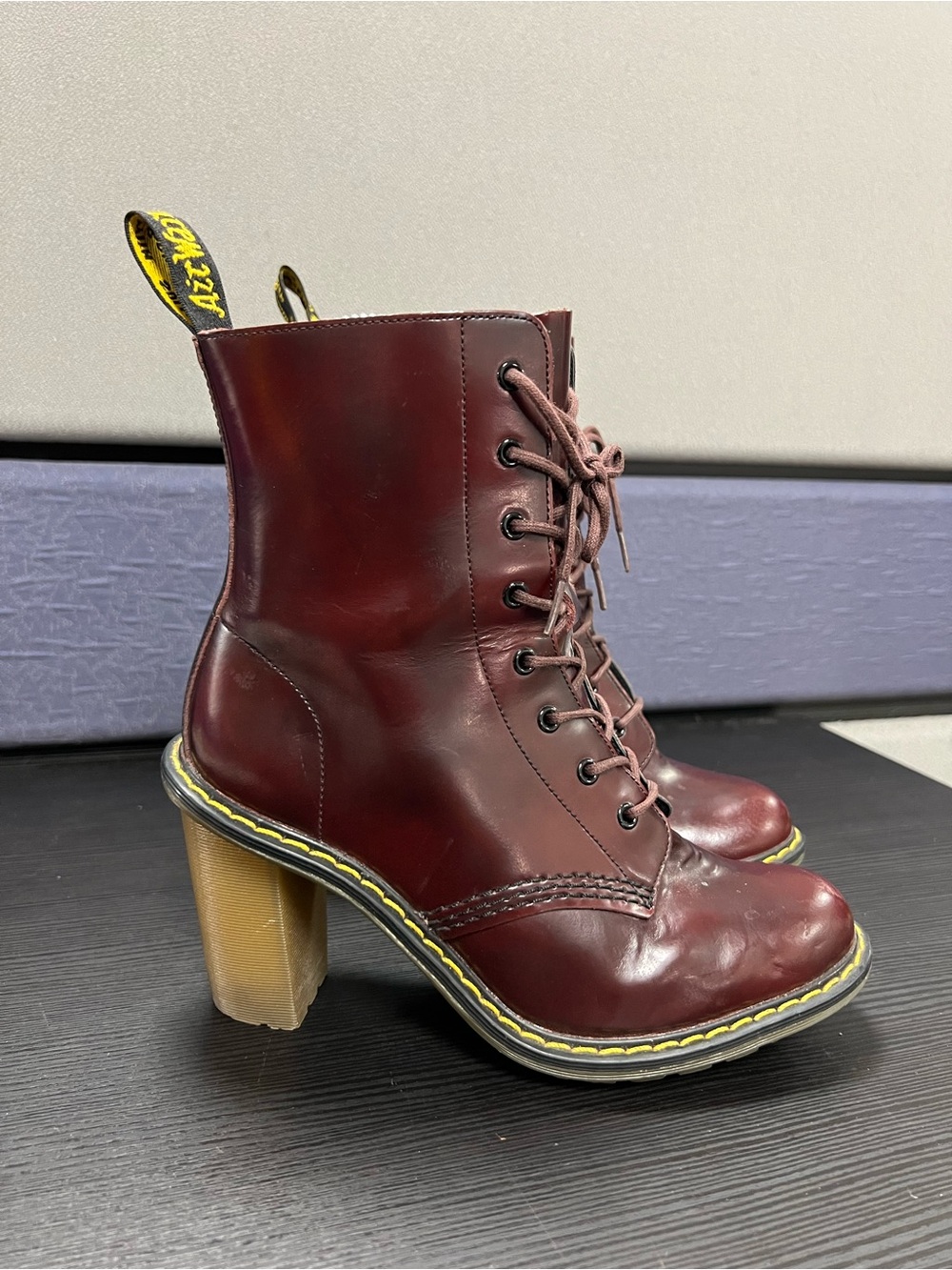 Dr Marten Sadie Heeled Boots